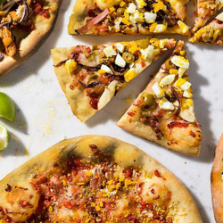 Brazilian-style Pizza Dough And Tomato Sauce