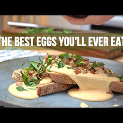 Silken Eggs With Eggs, Double Cream, And Butter