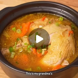 Waterless Chicken Soup