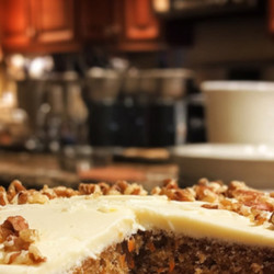 Spiced Carrot Cake With Cream Cheese Frosting