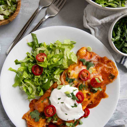 Ground Beef Enchiladas