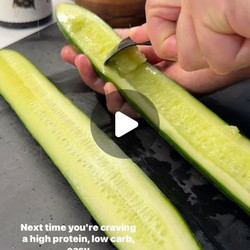 Tuna Cucumber Boats