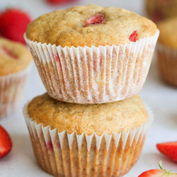 Strawberry Banana Muffins