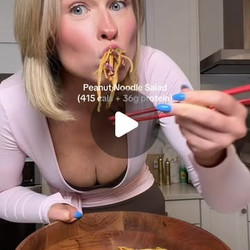 Peanut Noodle Salad