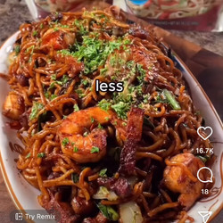 Stir Fried Noodles (Hokkien Mee)