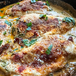 One Pan Tuscan Chicken