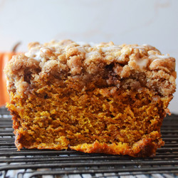 Pumpkin Streusel Bread