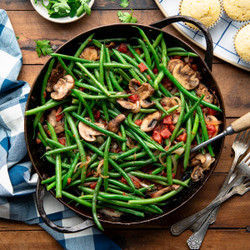Green Beans And Mushrooms