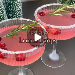 Holiday Lemon Drop