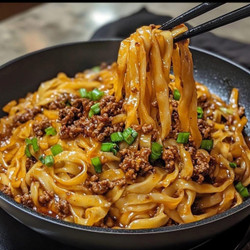Garlic Beef Noodles