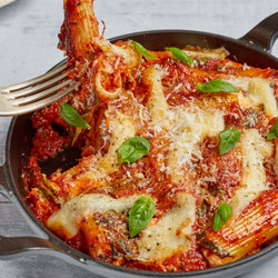 Rigatoni Imbottiti – Mortadella And Cheese-stuffed Rigatoni