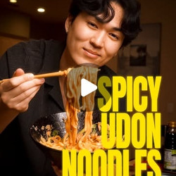 Spicy Tofu Gochujang Udon Noodle