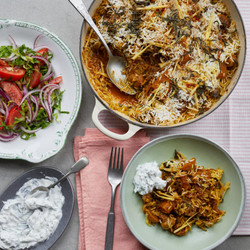 Mushroom And Squash Biryani