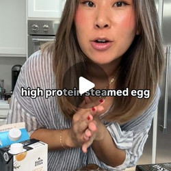 High Protein Steamed Egg