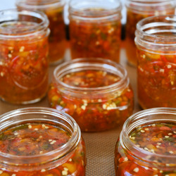 Easy Freezer Hot Pepper Jelly