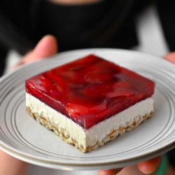Strawberry Pretzel Salad (grain Free, Dairy Free, Refined Sugar Free)