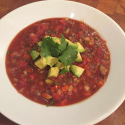 Avocado Gazpacho