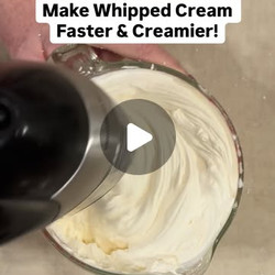Homemade Whipped Cream