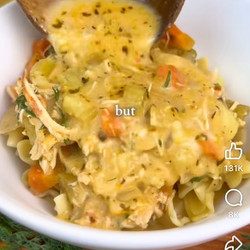 Creamy Chicken Noodle Soup With Potatoes