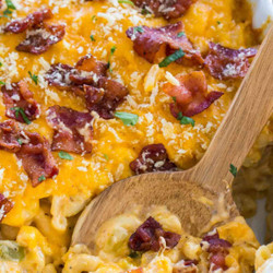 Cheesy Crack Chicken Casserole