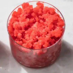 Strawberry Granita
