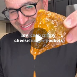 Crispy Cheeseburger Pockets