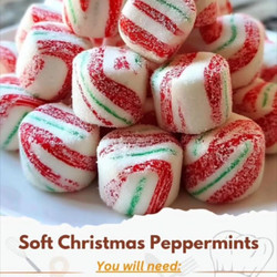 Soft Christmas Peppermints