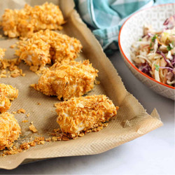 Baked Cornflake Chicken Nuggets