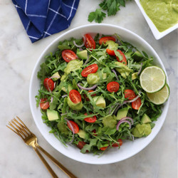 Arugula Salad With Creamy Chimichurri