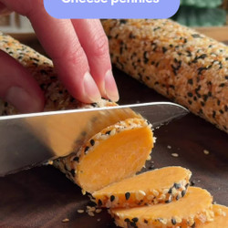 Slice &amp; Bake Cheddar Cheese Coins
