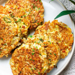Korean Tuna Pancakes (chamchijeon)