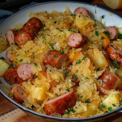 Polish Sausage Sauerkraut And Potatoes