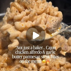 Cajun Chicken Alfredo With Garlic Butter Parmesan Steak Bites