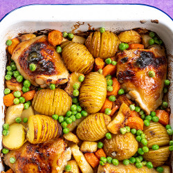 Honey Mustard Chicken Traybake Recipe