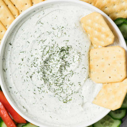Cottage Cheese Ranch Dip 