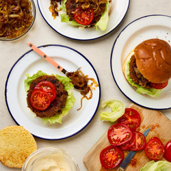 Crispy Black Bean Burgers