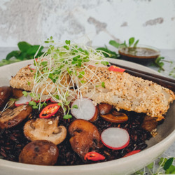 Sesame Crusted Cod