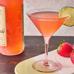 Big Batch Freezer Strawberry Cosmopolitans