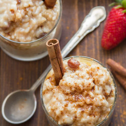 Creamy Vegan Rice Pudding