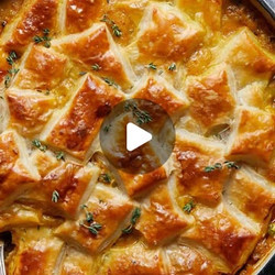 Brianna May's Chicken Pot Pie With Puff Pastry