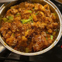 Sesame Cauliflower And Broccoli