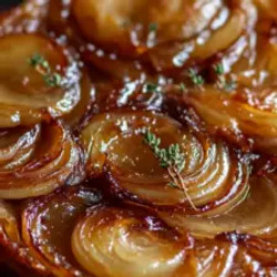 French Onion Tarte Tatin