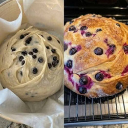 Swirled Berry Cream Cheese Bread