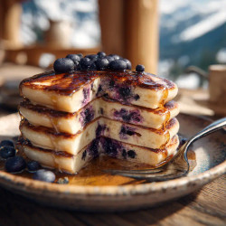 Buttermilk Blueberry Pancakes