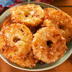 Fried Piña Colada Rings