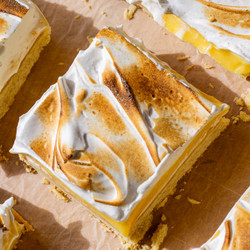Yuzu Meringue Pie Bars