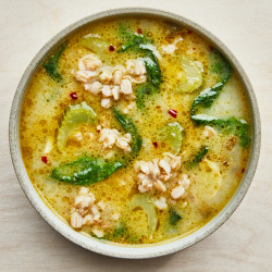 Farro And Escarole Soup