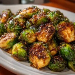Honey Garlic Roasted Brussels Sprouts That Everyone Will Love