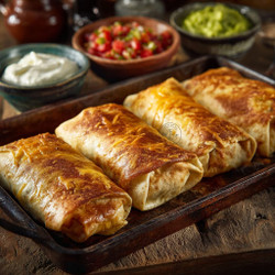 Chi-Chi's Baked Chicken Chimichangas