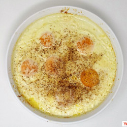 Shirred Eggs With Parmesan